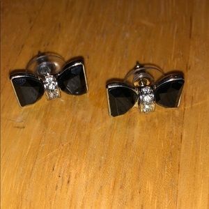 Bow tie earrings